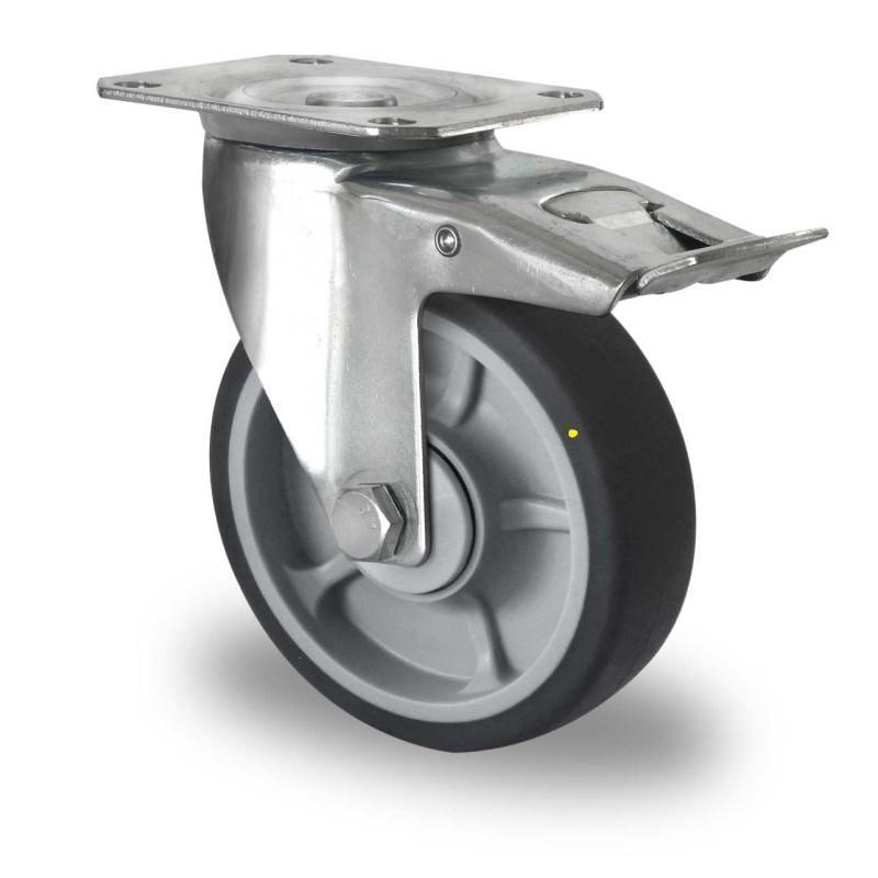 100 mm gibljivo točko sa antistatičnom kočnicom i kugličnim ležajem