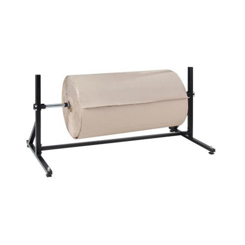 Unwinding stand for rolled packaging materials