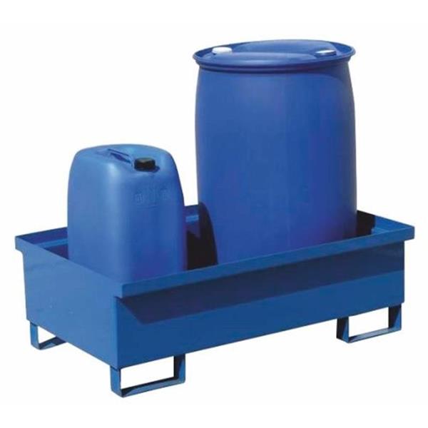 Auffangwannen ohne Rost - painted or hot-dip galvanized