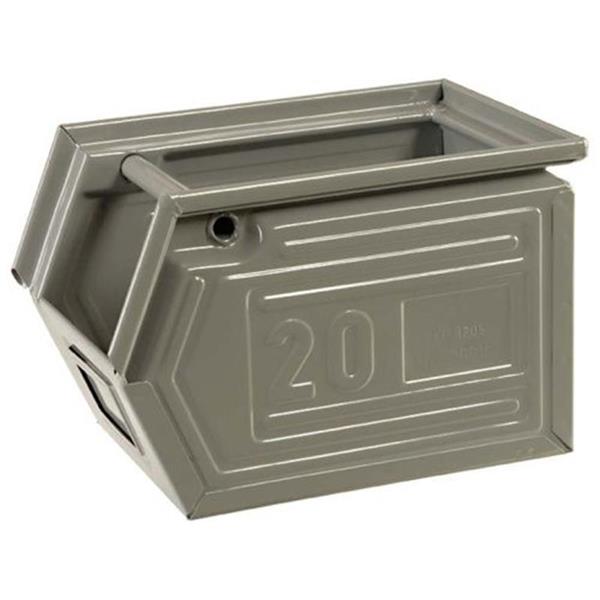 Sloping storage boxes