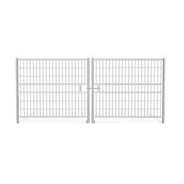 Tor der mobilen Umzäunung