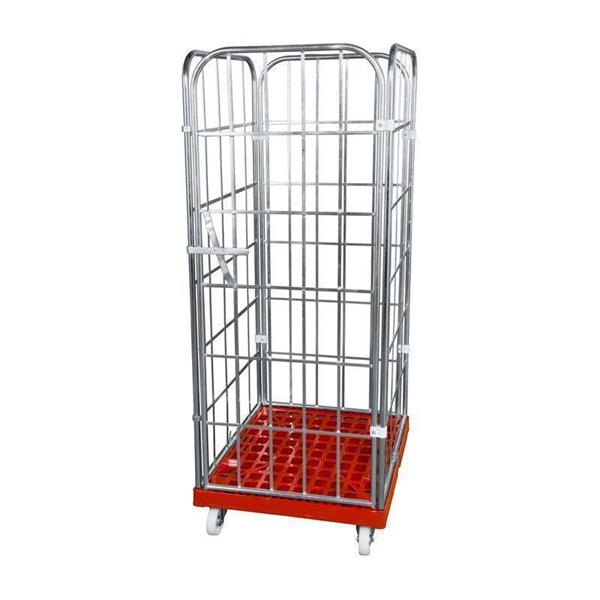 Drótdoboz kerekekkel belső szállításhoz