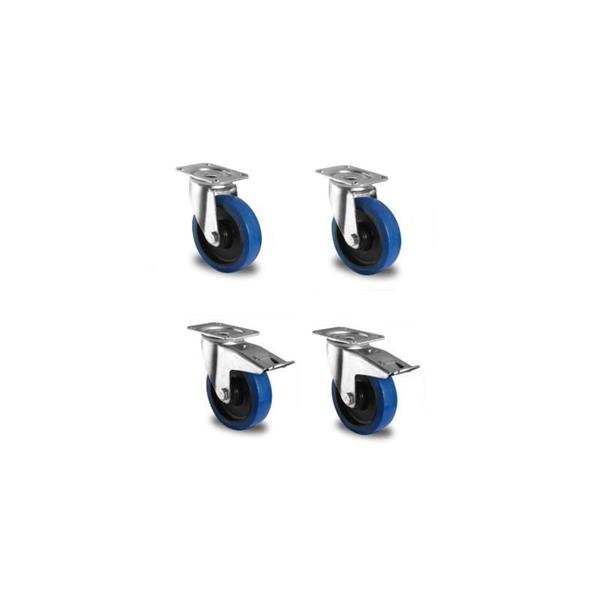 Set točkova od plave elastične gume