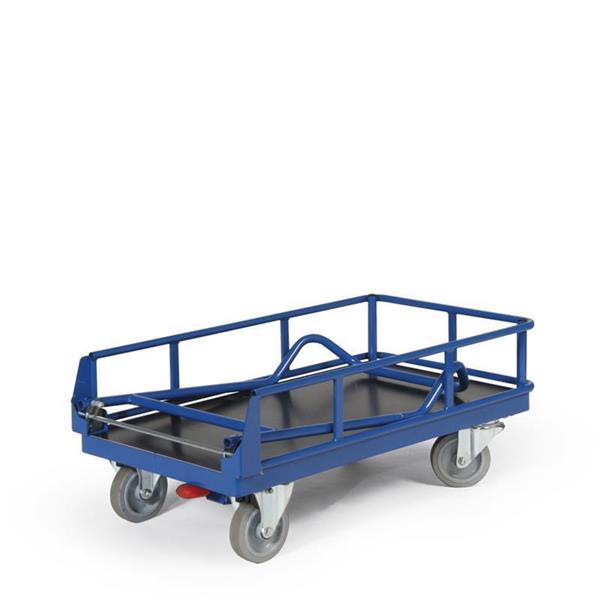 Industrial platform trolley foldable 1