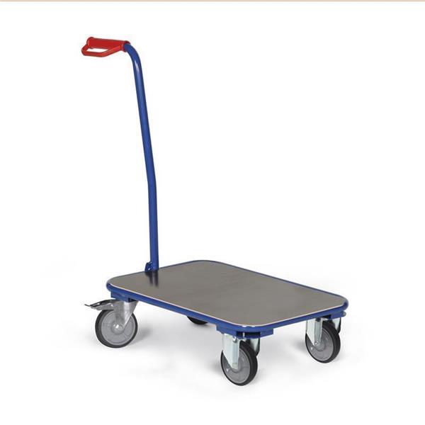 Base with wheels for transporting products