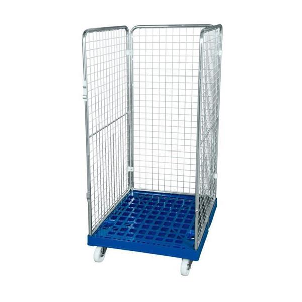 Flexibler Gitterwagen für Fracht