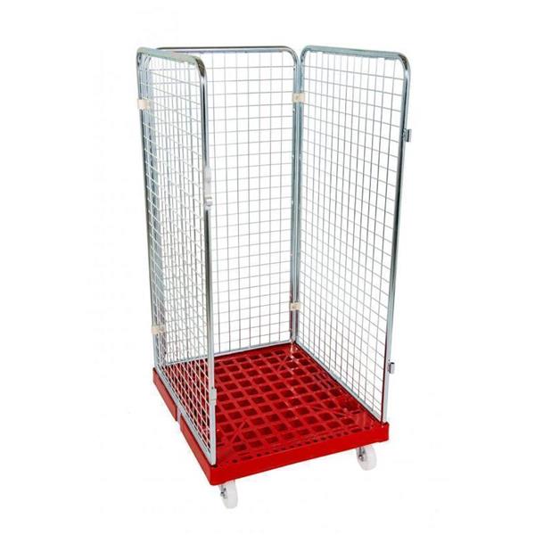 Flexibler Gitterwagen für Fracht