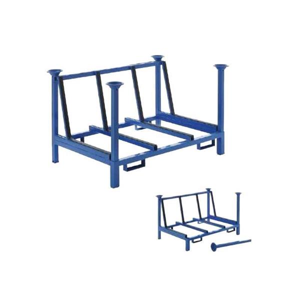 Lemezek, üvegek tároló állvány - borulásgátló szerkezet