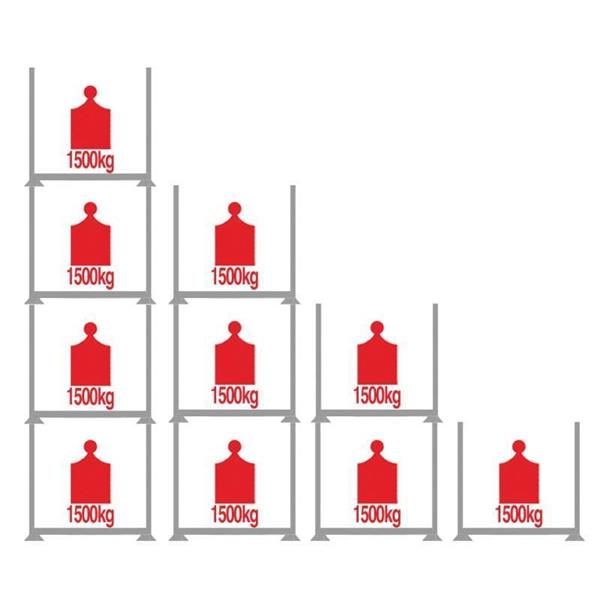 Magas tárolóállvány