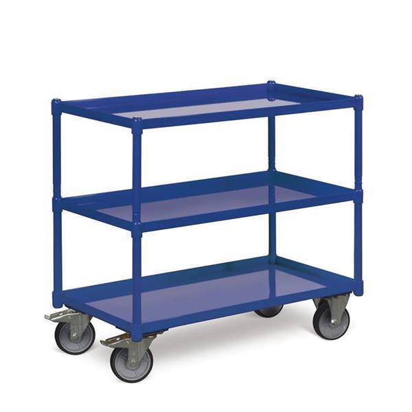 Trolley with shelves for procurement process