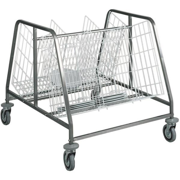 Kolica za distribuciju tacni, tanjira, šolja