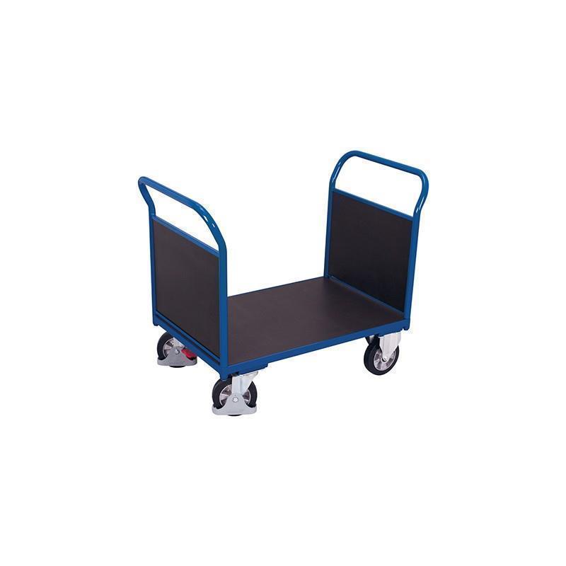 Doppel-Stirnwandwagen mit Siebdruckplatte