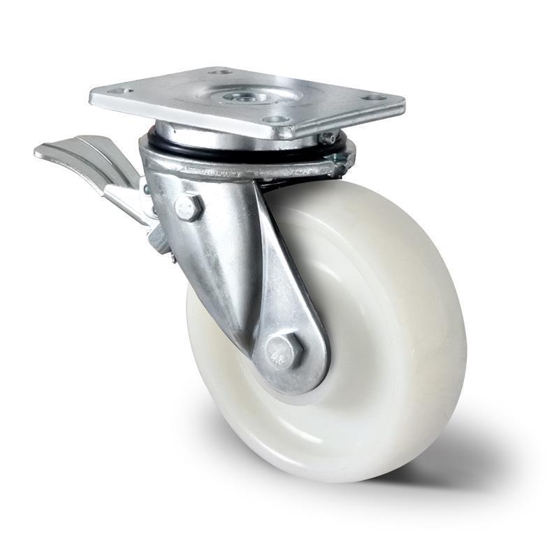 150 mm gibljivo transportno kolo z zavoro kolesa in s krogličnim ležajem
