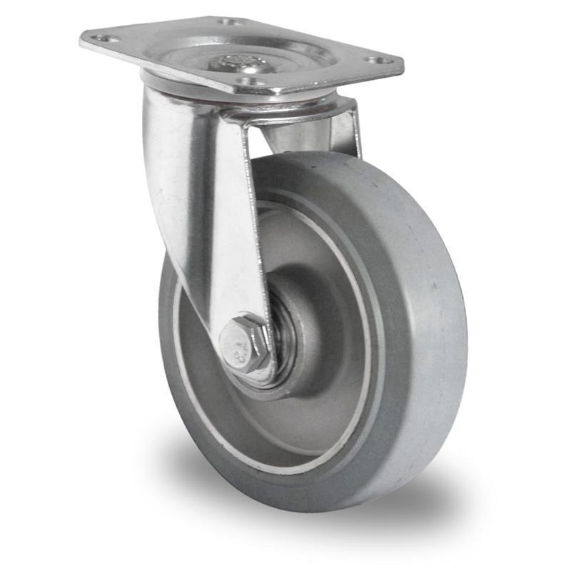 125 mm mozgatható szállítókerék fagyasztókhoz és golyóscsapággyal