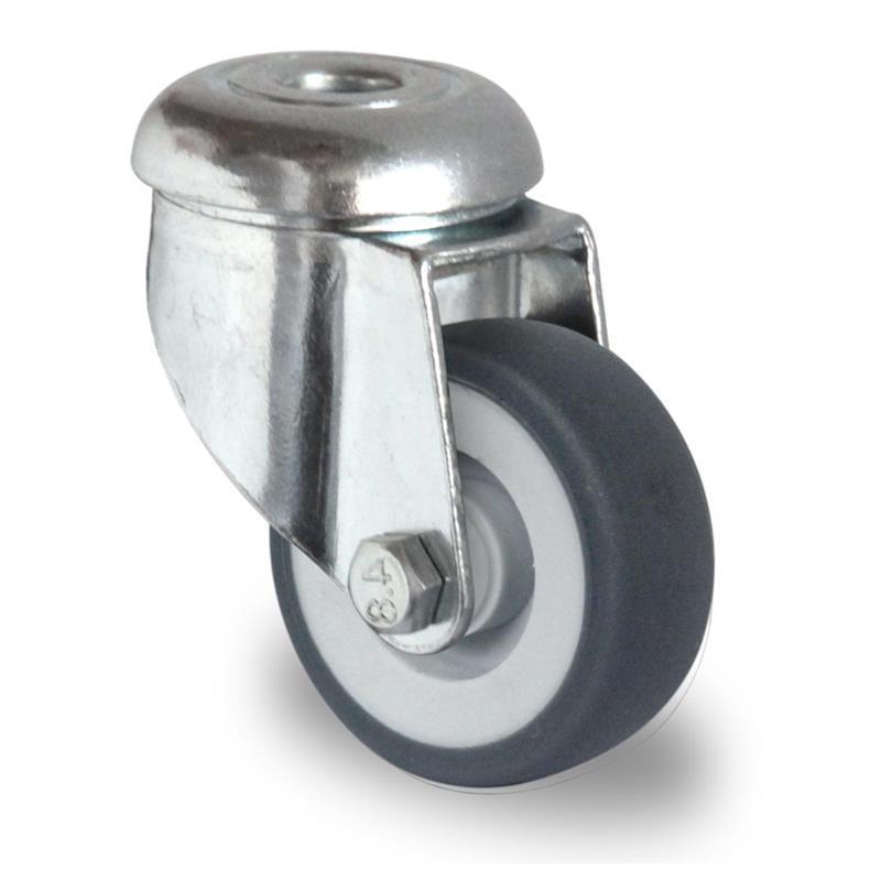 50 mm pokretni točak za nameštaj i aparate sa kliznim ležajem