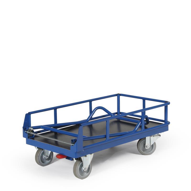 Industrial platform trolley foldable 1