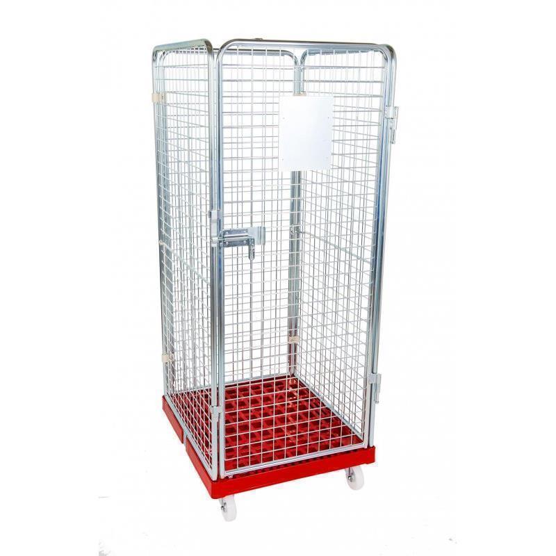 Škatlast žičnati voziček za bremena
