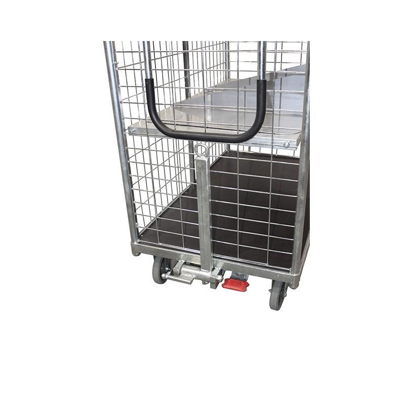 Kupplung und Deichsel für Kommissionierwagen