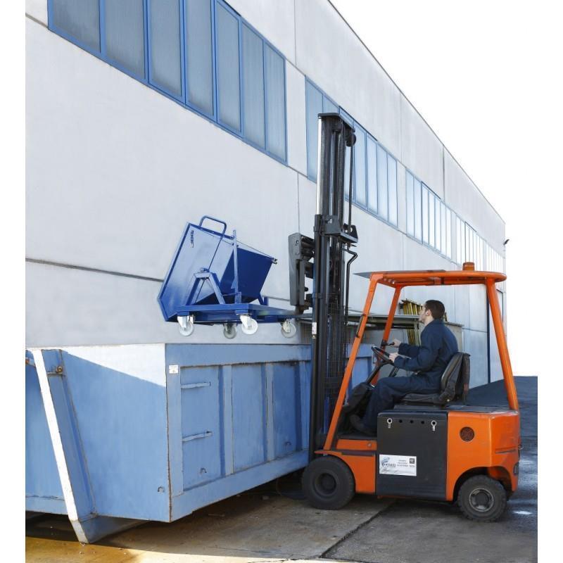 Kerekes kukás konténer - 2000 kg-ig