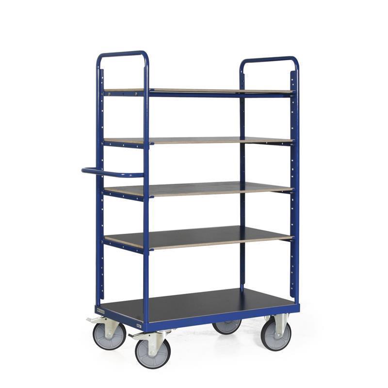 Shelf trolley for transport process