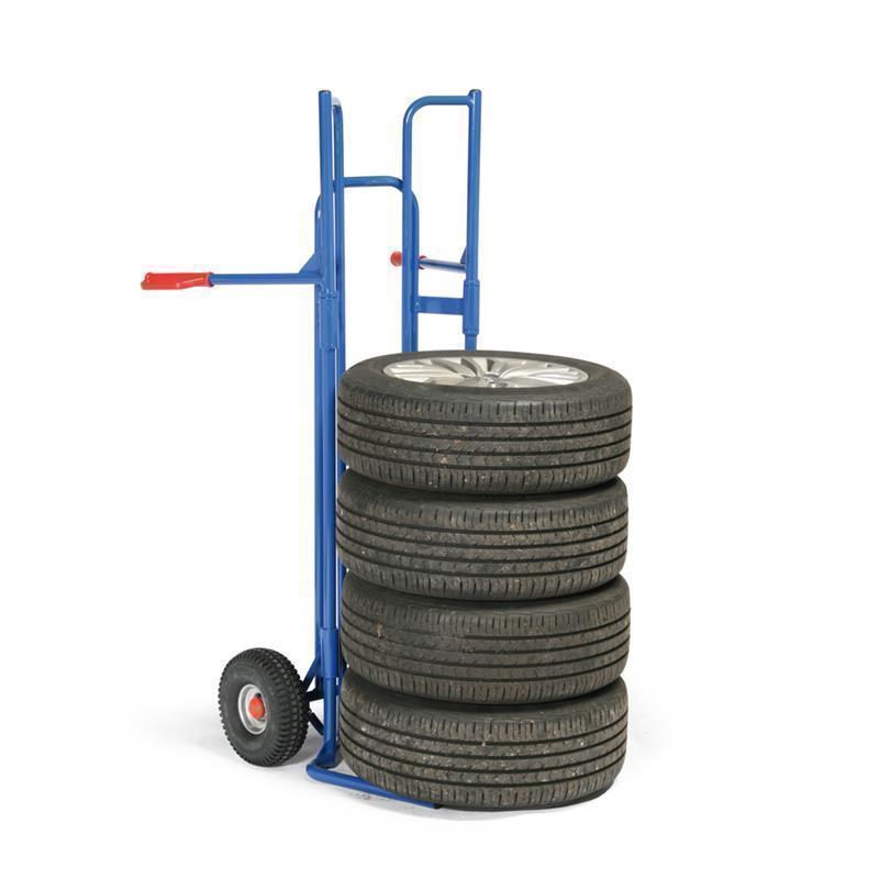 Hand cart for moving tires4