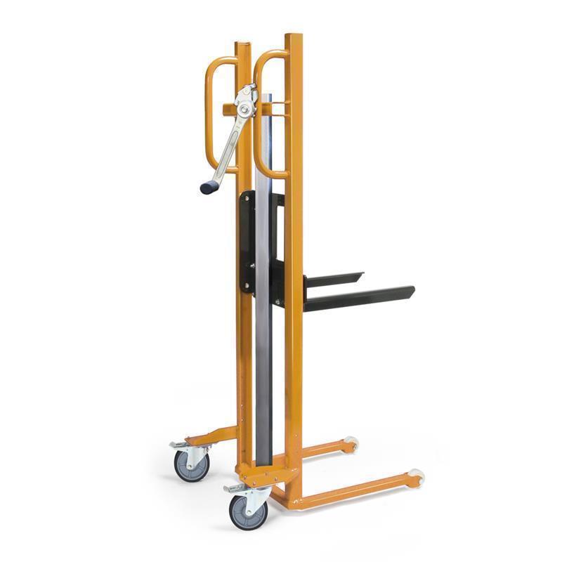 Handhubwagen zum Abladen von Paketen