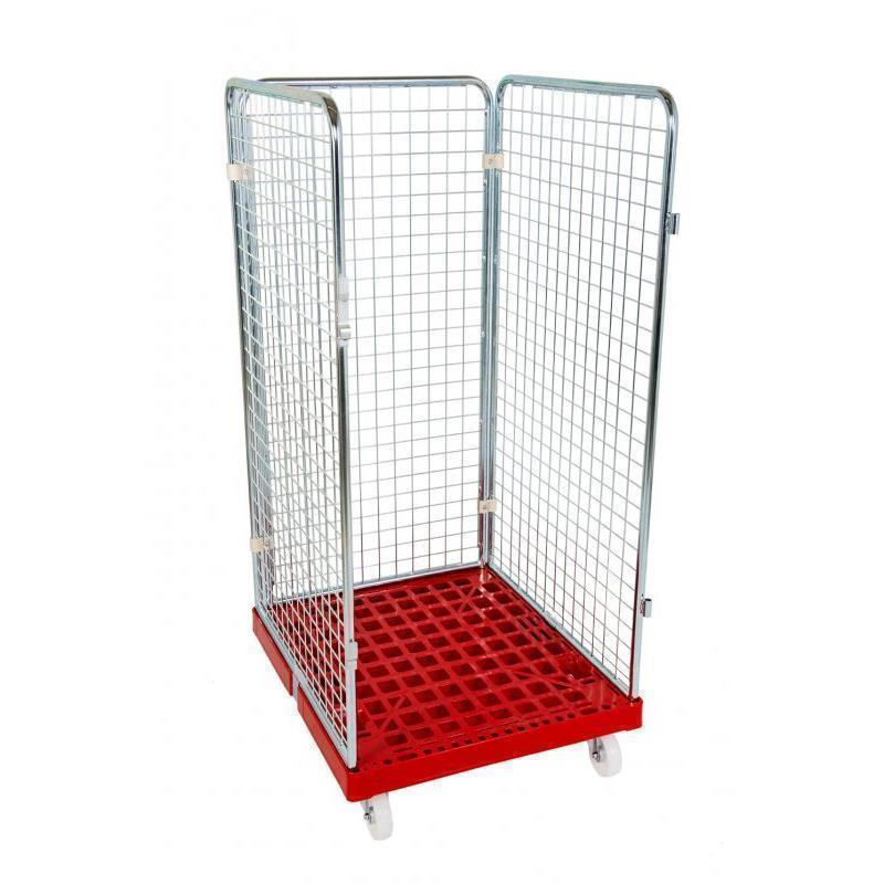 Flexibler Gitterwagen für Fracht