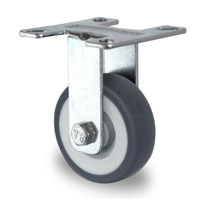 50 mm Stabilno kolo za pohištvo in aparate ter drsnim ležajem
