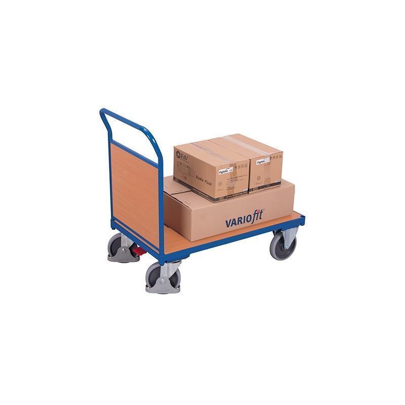 Stirnwandwagen mit Holz