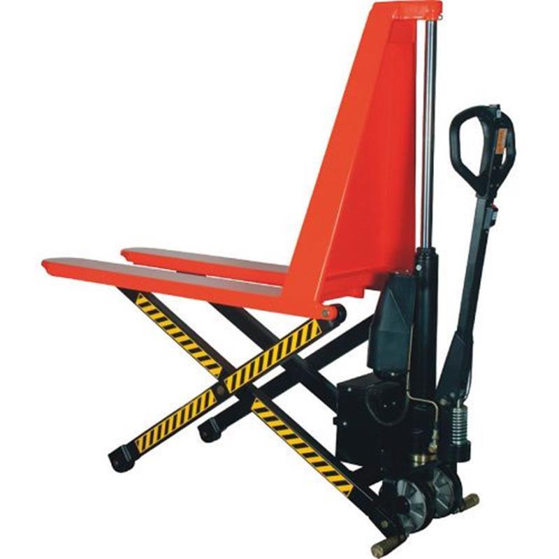 Scissor lift truck - variant with electric lift