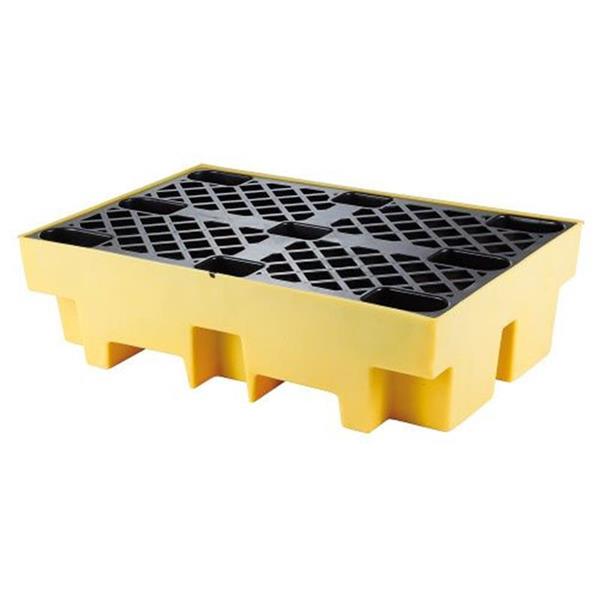 Polyethylene drum spill pallet