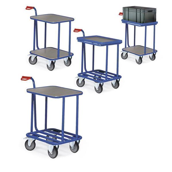 Table cart for supply process