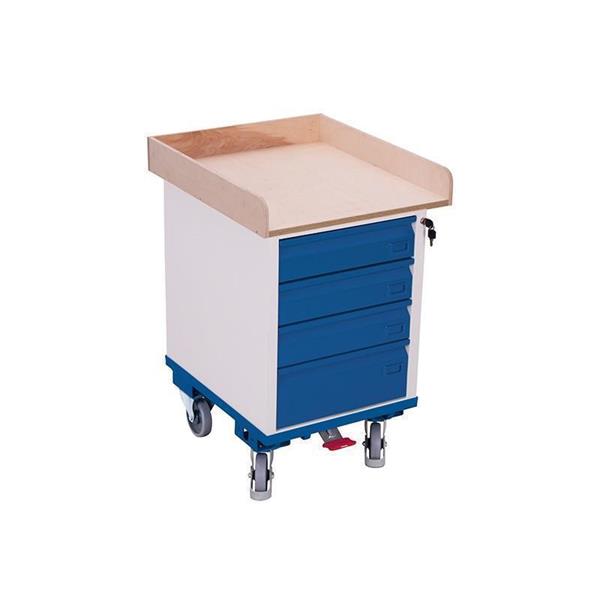 Schubladenschrank mit 1 Ladefläche