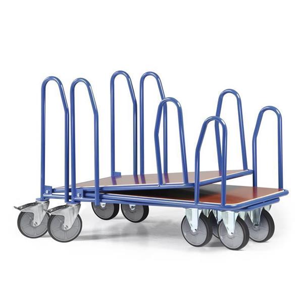 Single-storey storage cart for loads