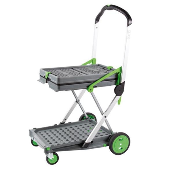 Hand cart for plastic boxes