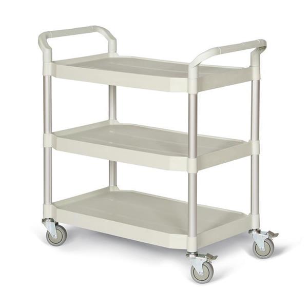 Manual cleaning transport cart