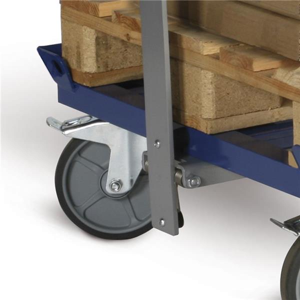 Transport supply trolley for pallets