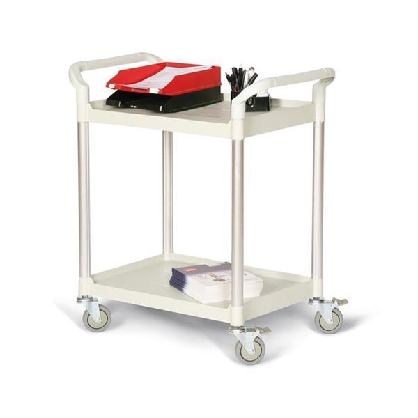 Cleaning cart for delivering items