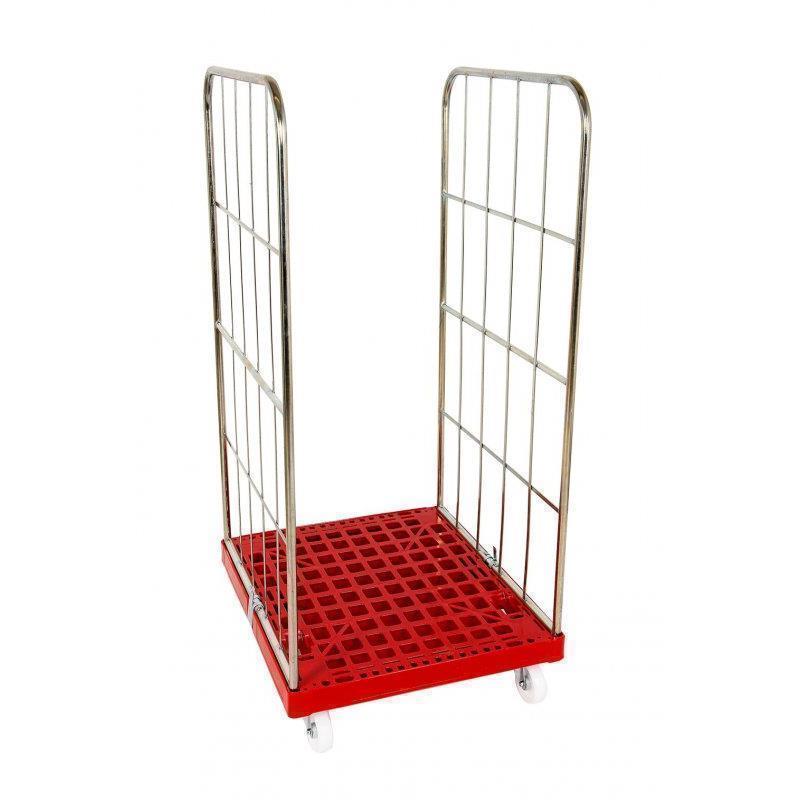 Manual Cart with Mesh Fence