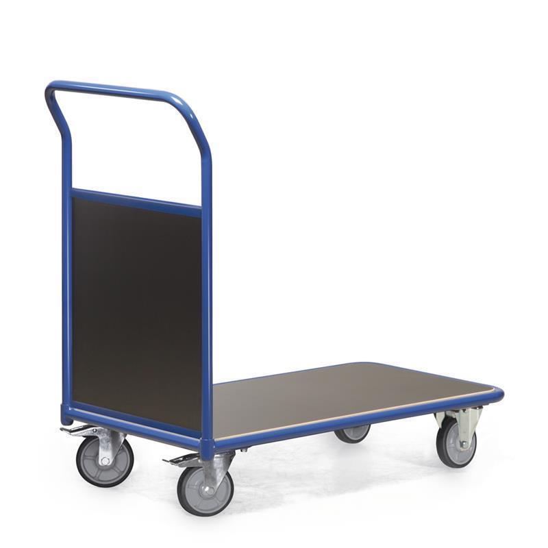 Single-level manual transport trolley