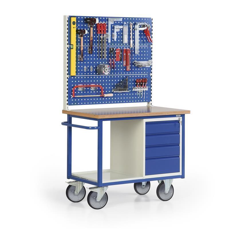 Flexible level tool trolley