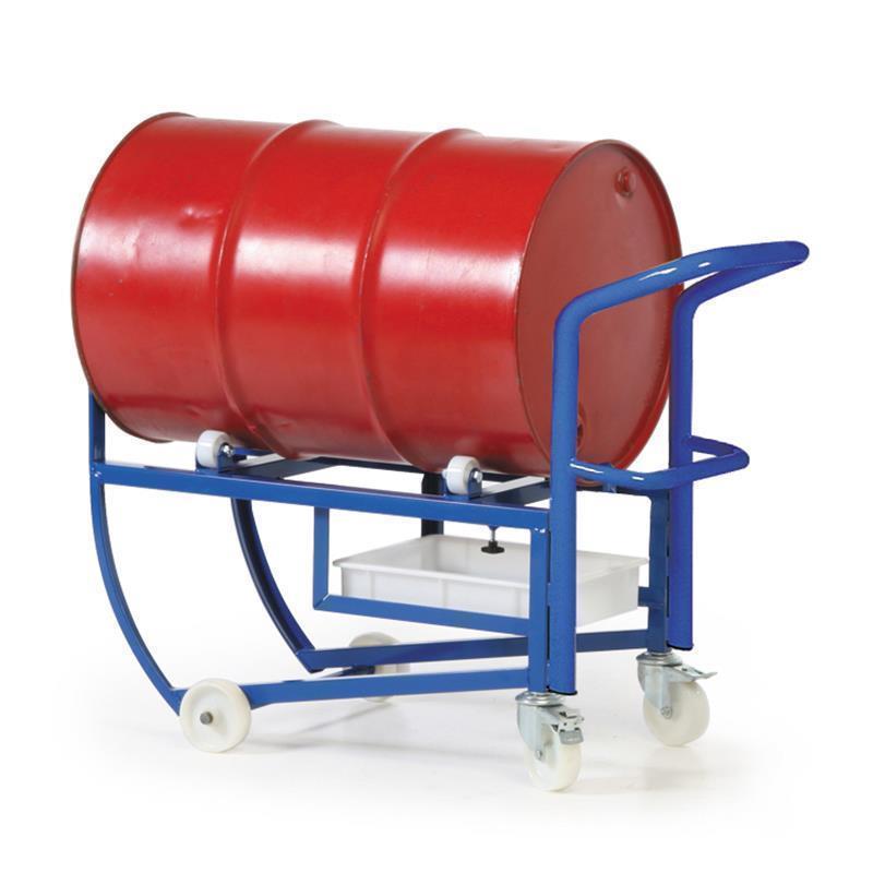 Flexible barrel dumper