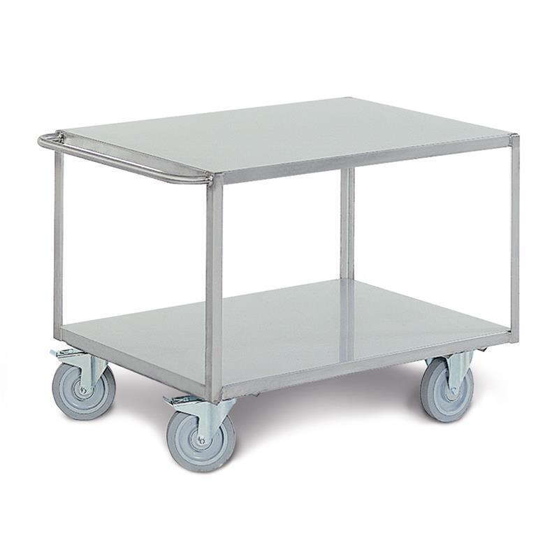 Stainless steel material movement trolley