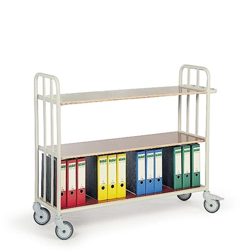 Lightweight shelving cart for cargo logistics