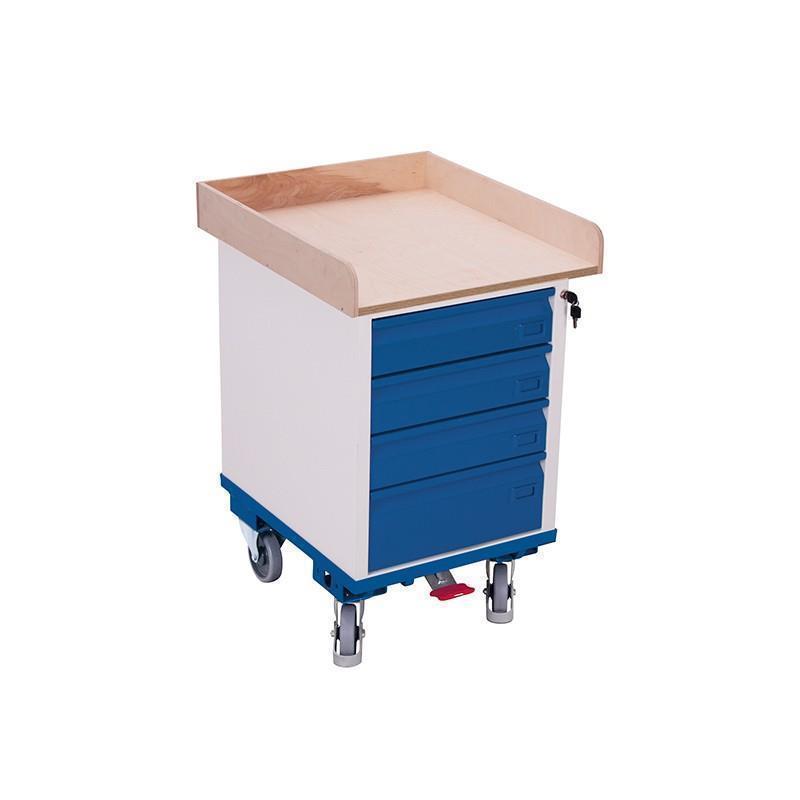 Schubladenschrank mit 1 Ladefläche