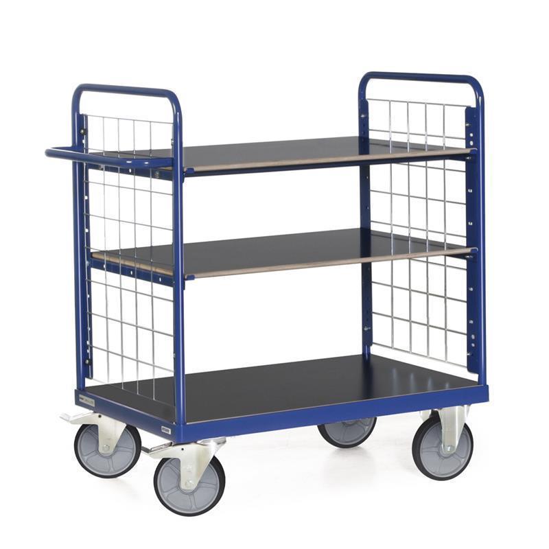 Mesh cart for in-plant transport