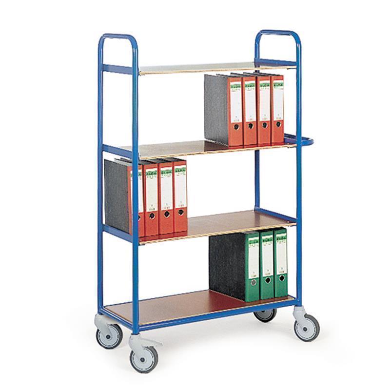 Leveling cart for raw material handling