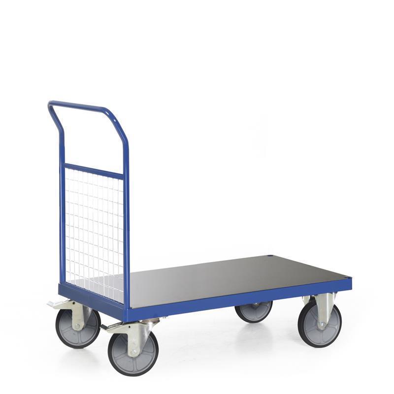 Flat storage cart for transport