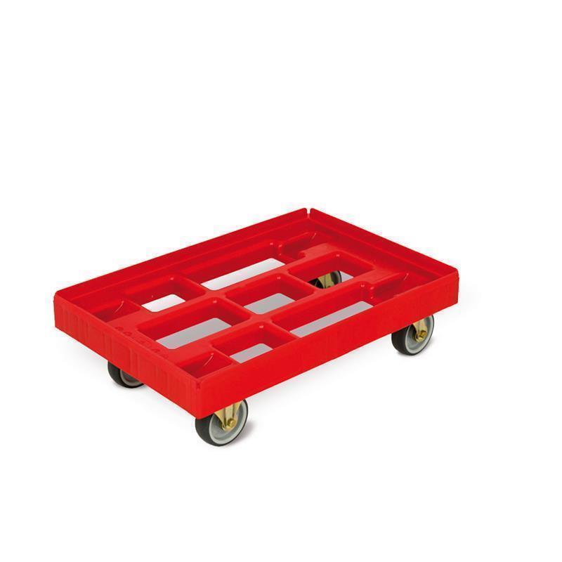 Plastic transport board for goods