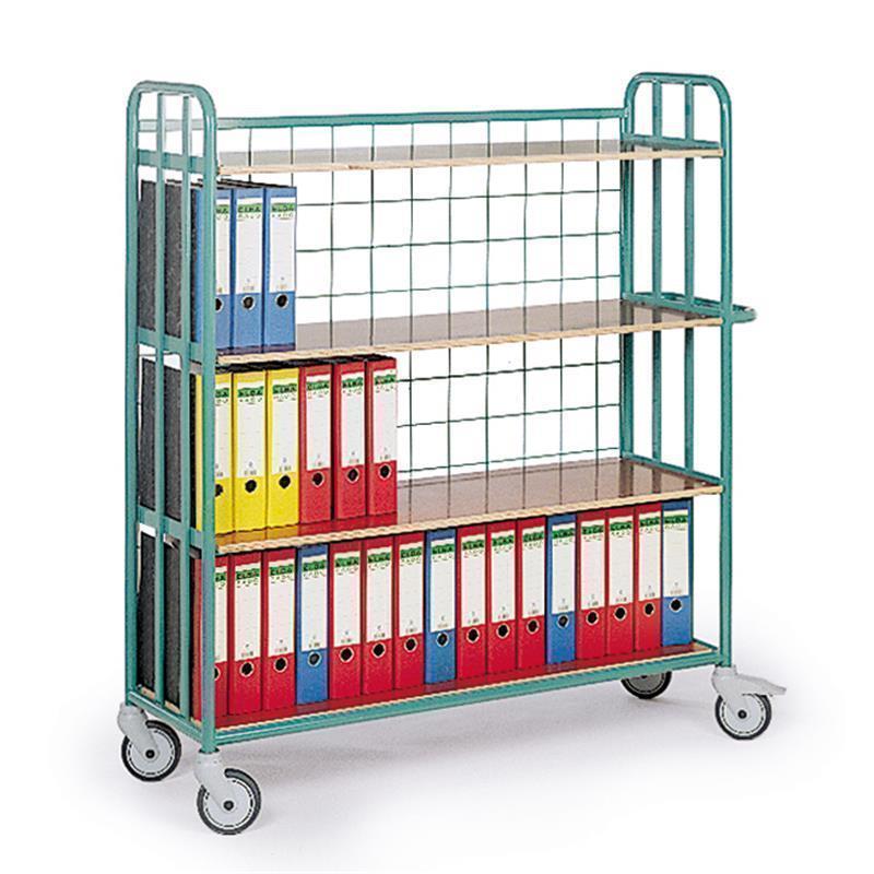 Shelving cart for deliveries